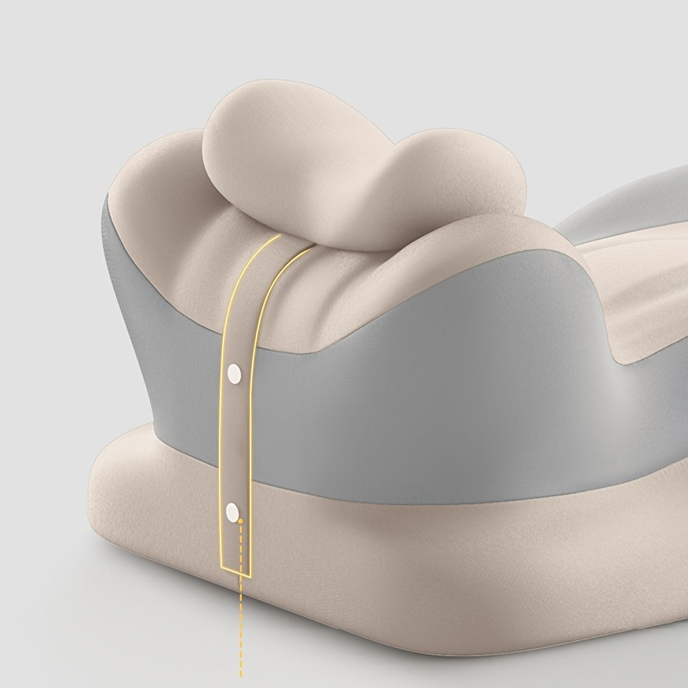 Multifunctional Prone Support Pillow with Removable Thigh Cushion - Detachable -Filled Suitable for Gaming Comfort, Head\u002FShoulder\u002FNeck & Lumbar, Machine Washable Bed Cushion for Women, Men, (Low Rebound)