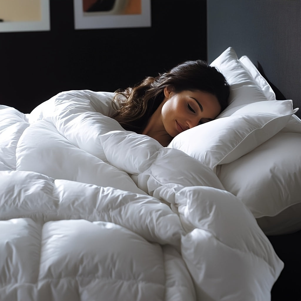 ( Queen ) Extra-Large Down Comforter, Lightweight Core, 88*92 \