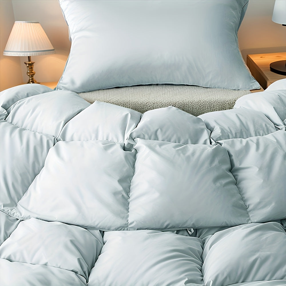 All-season Luxury Goose Down Comforter, Super Soft 700 Fluff, Breathable And Warm Hotel Fluffy, No Fluff