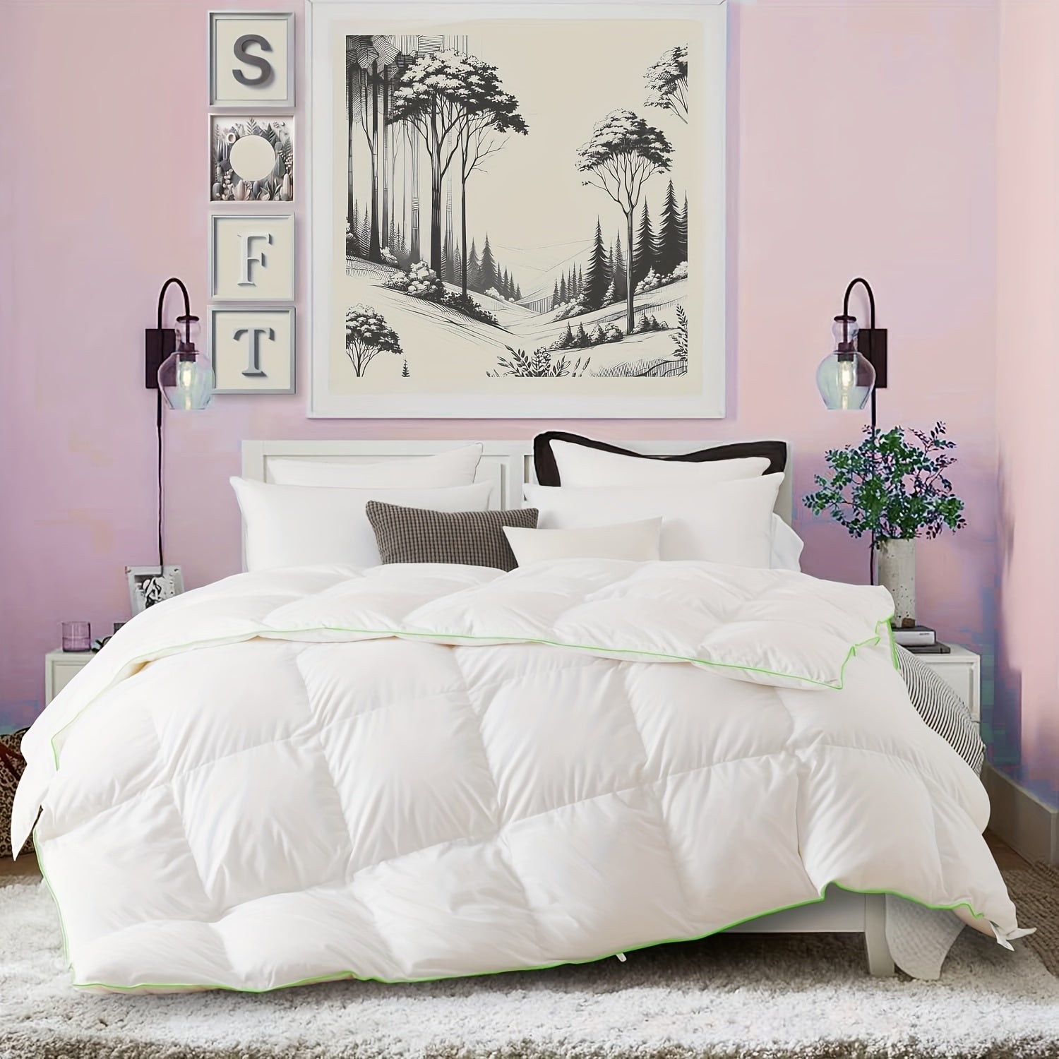 A New Quilt Featuring a Soft And Fluffy Design for All Four Seasons