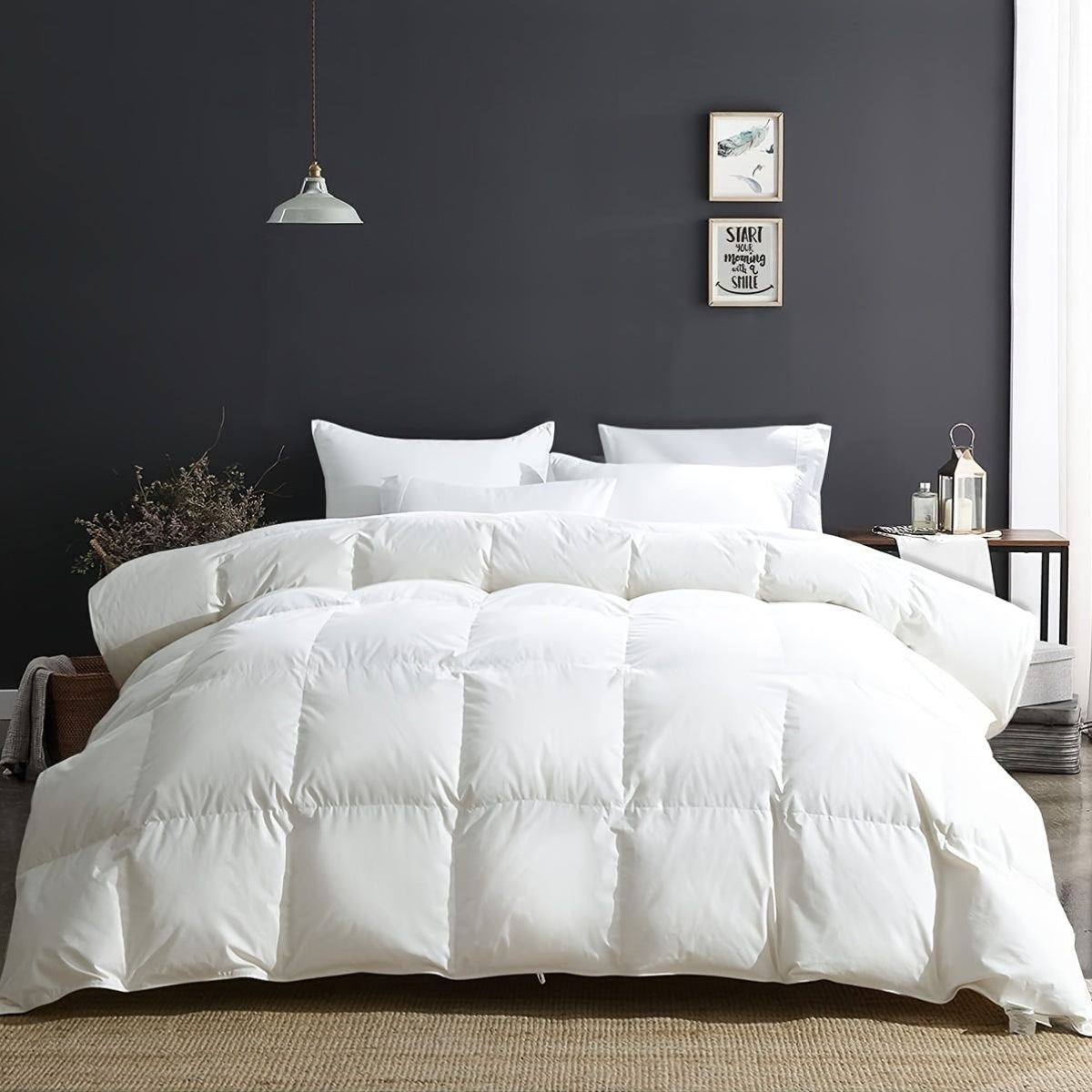 ( Queen ) Extra-Large Down Comforter, Lightweight Core, 88*92 \