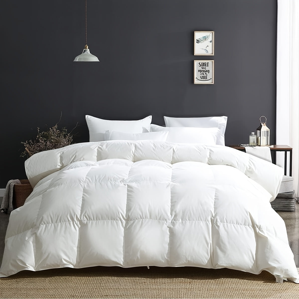 ( Queen ) Extra-Large Down Comforter, Lightweight Core, 88*92 \