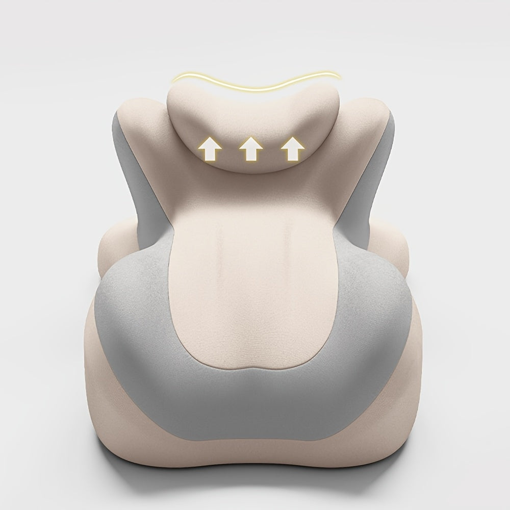 Multifunctional Prone Support Pillow with Removable Thigh Cushion - Detachable -Filled Suitable for Gaming Comfort, Head\u002FShoulder\u002FNeck & Lumbar, Machine Washable Bed Cushion for Women, Men, (Low Rebound)